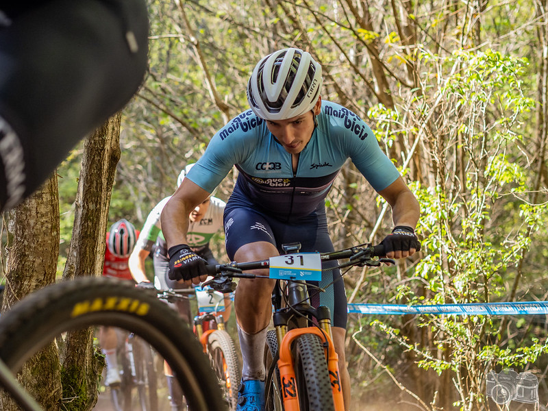 Samuel González na Copa Galicia XCO en Ferrol | Federación Ciclismo Galego