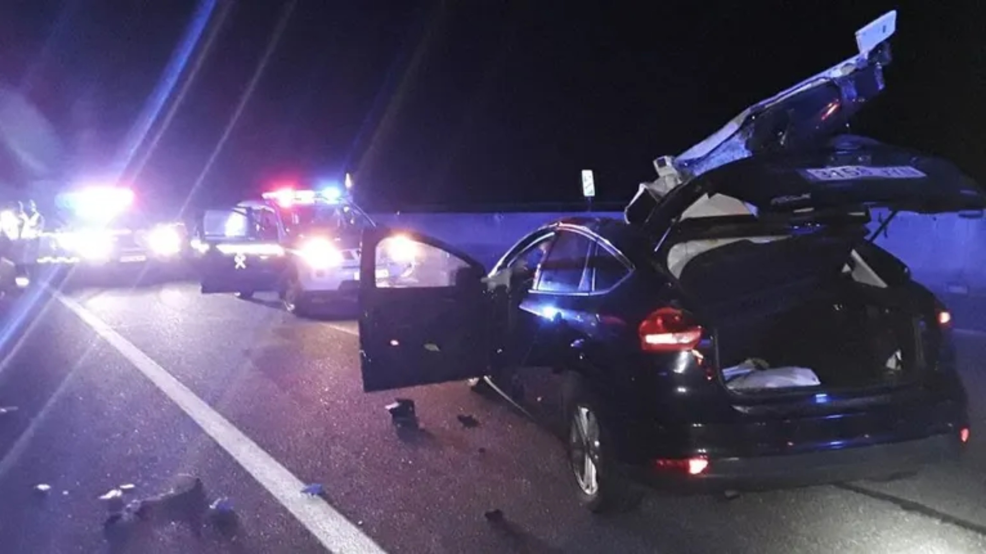 A-6 accidente caballo As Nogais