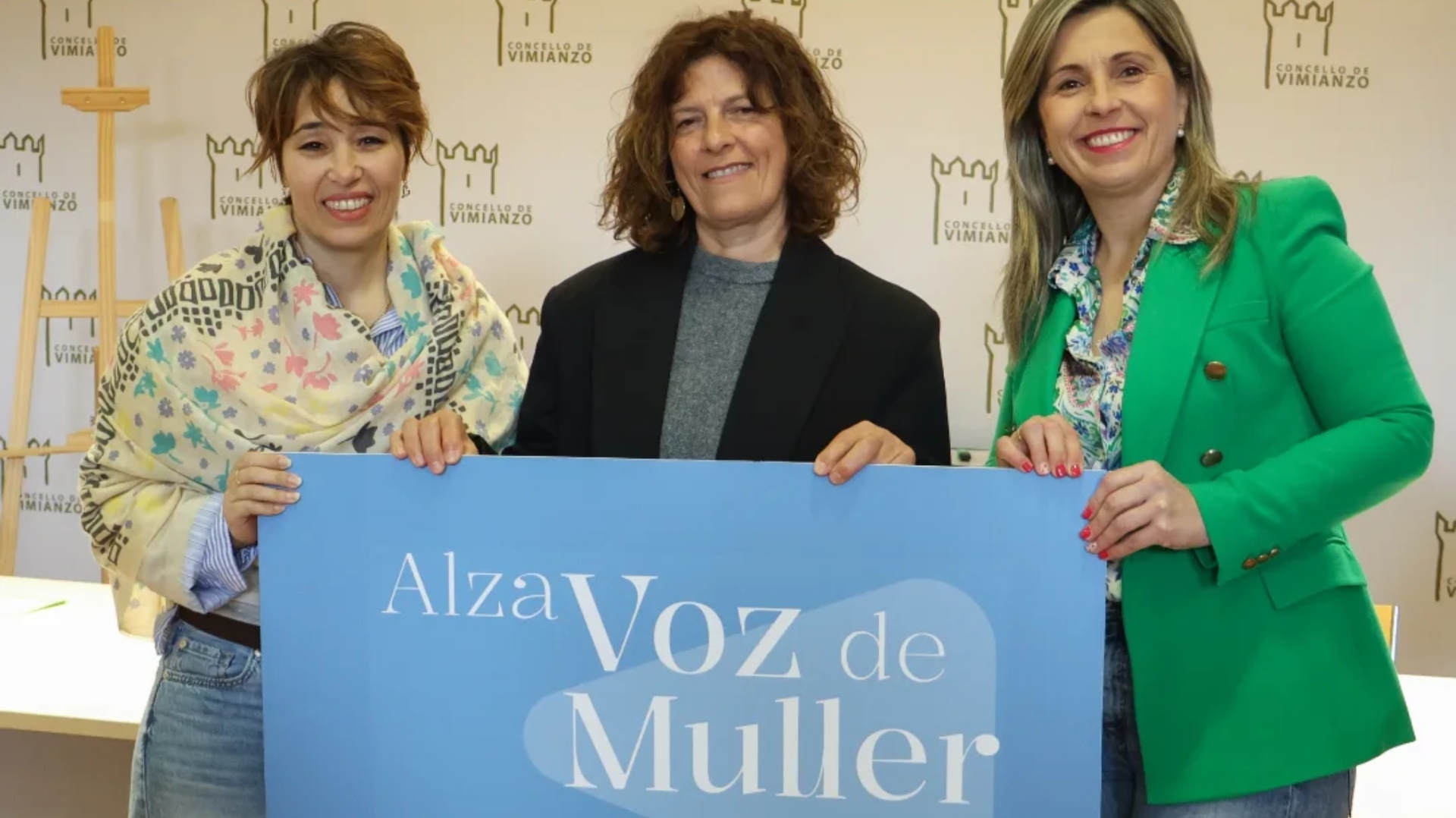 Alza Voz de Muller Vimianzo Deputación da Coruña Rosa Ana García Mónica Rodríguez