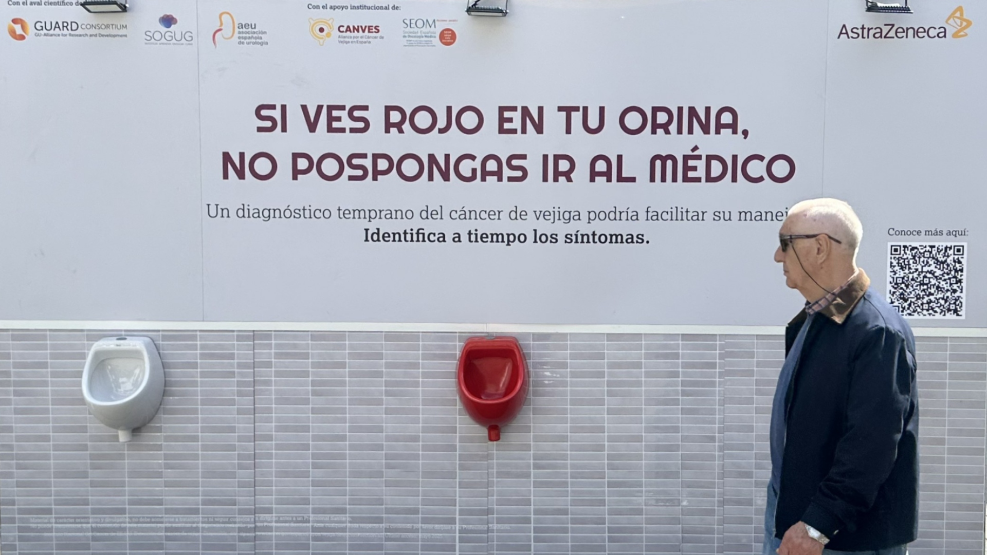 Cáncer vejiga sangre orina Praza Toural Astrazeneca Santiago