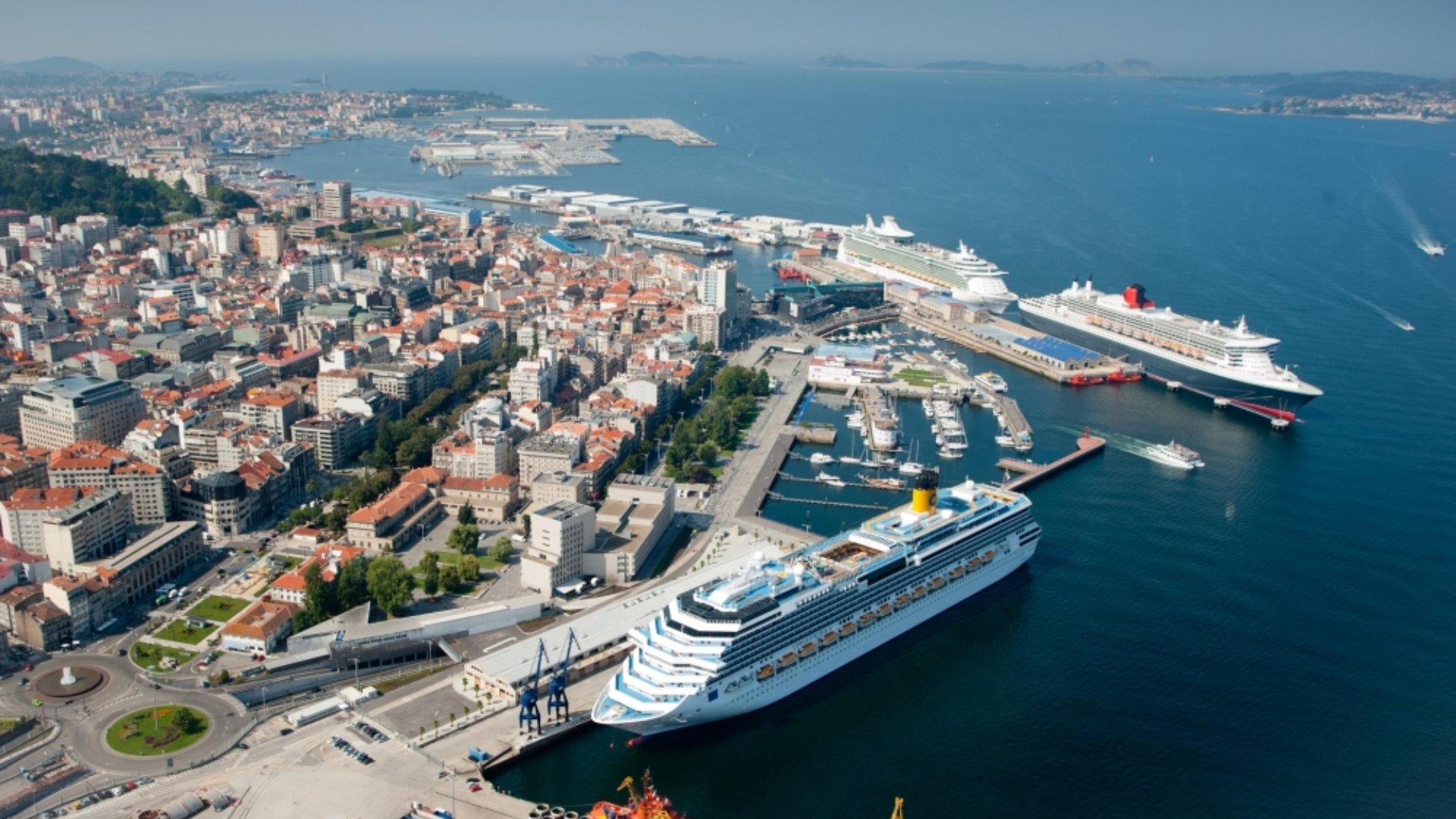 Imagen de archivo de la terminal de cruceros del Puerto de Vigo | AUTORIDAD PORTUARIA DE VIGO