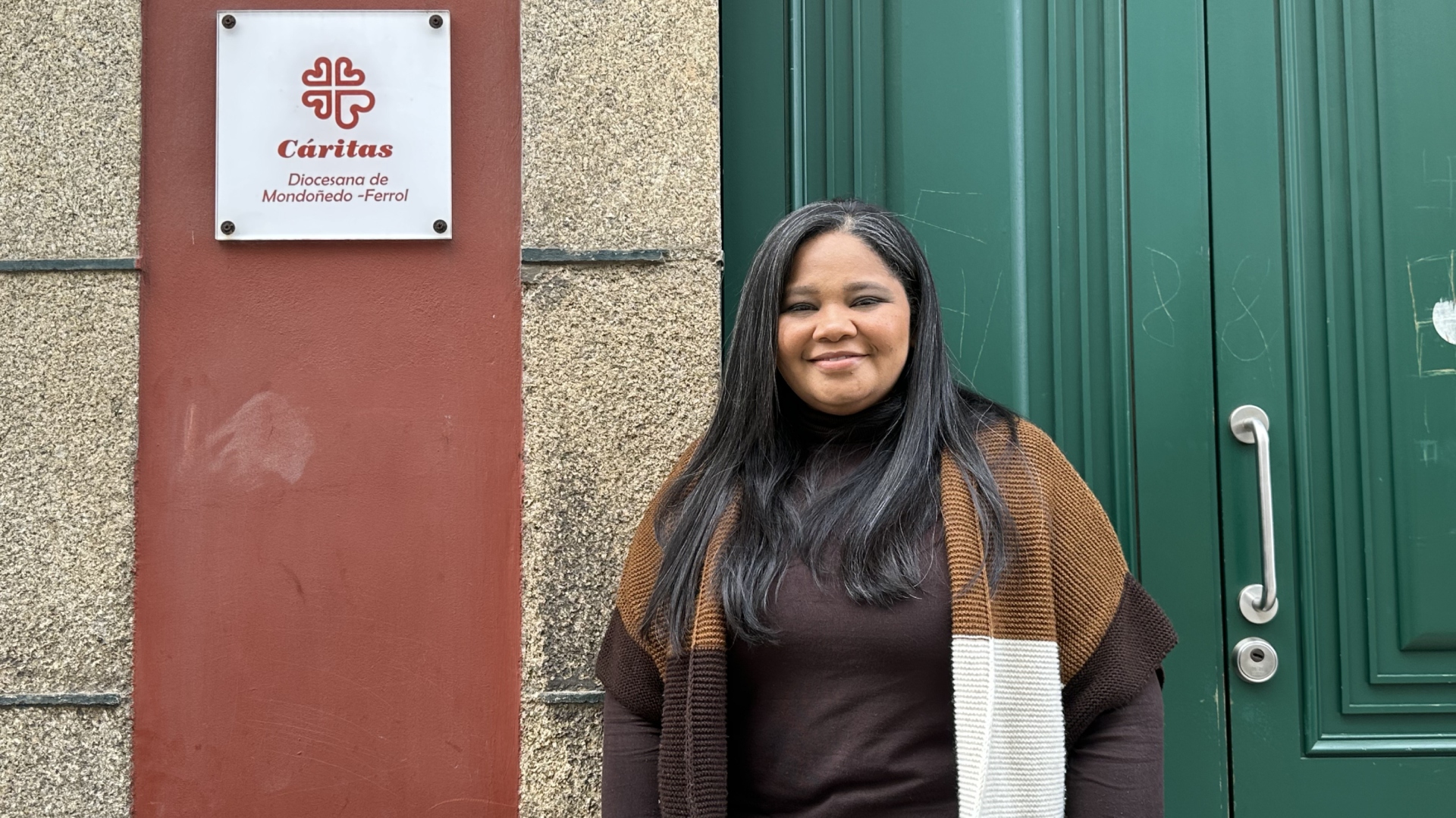 Melissa Martínez, colombiana residente en Ferrol que se ha acogido al proceso de regularización extraordinaria.