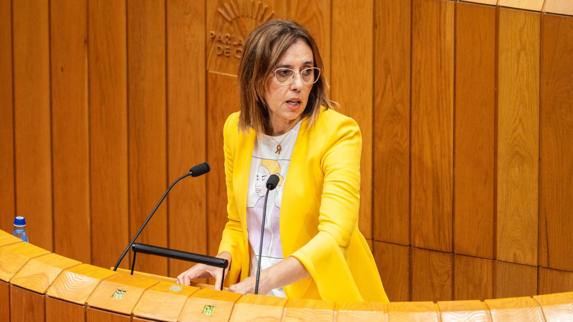 Imagen de archivo de la diputada del PP en el Parlamento de Galicia Raquel Arias | PARTIDO POPULAR
