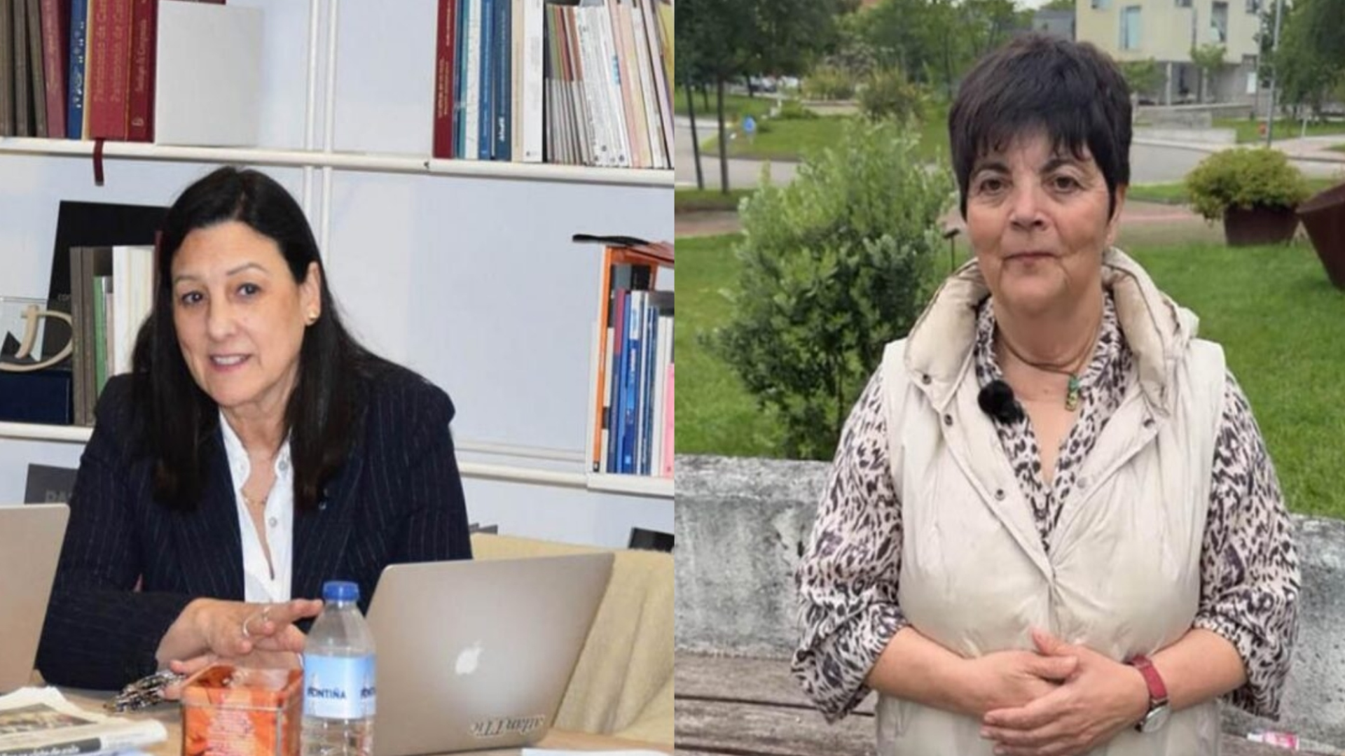 Las candidatas Belén Rubio y Carmen García Mateo | UVigo
