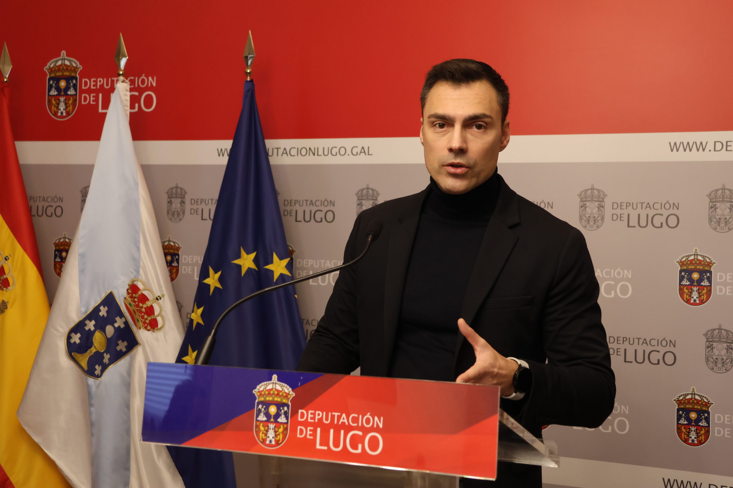 Pablo Rivera Capón, deputado Provincial do PSdeG-PSOE tras a Xunta de Goberno | Deputación de Lugo