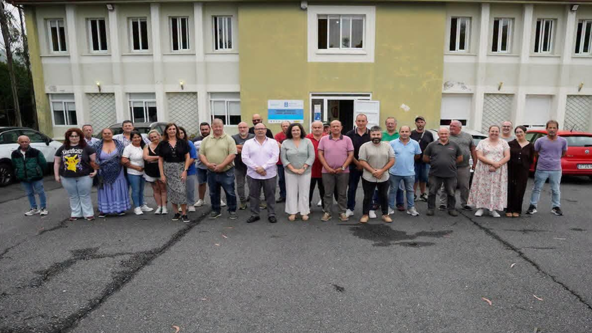 Participantes do obradoiro de emprego “Lambre-Mandeo 2026” | Concello de Monfero