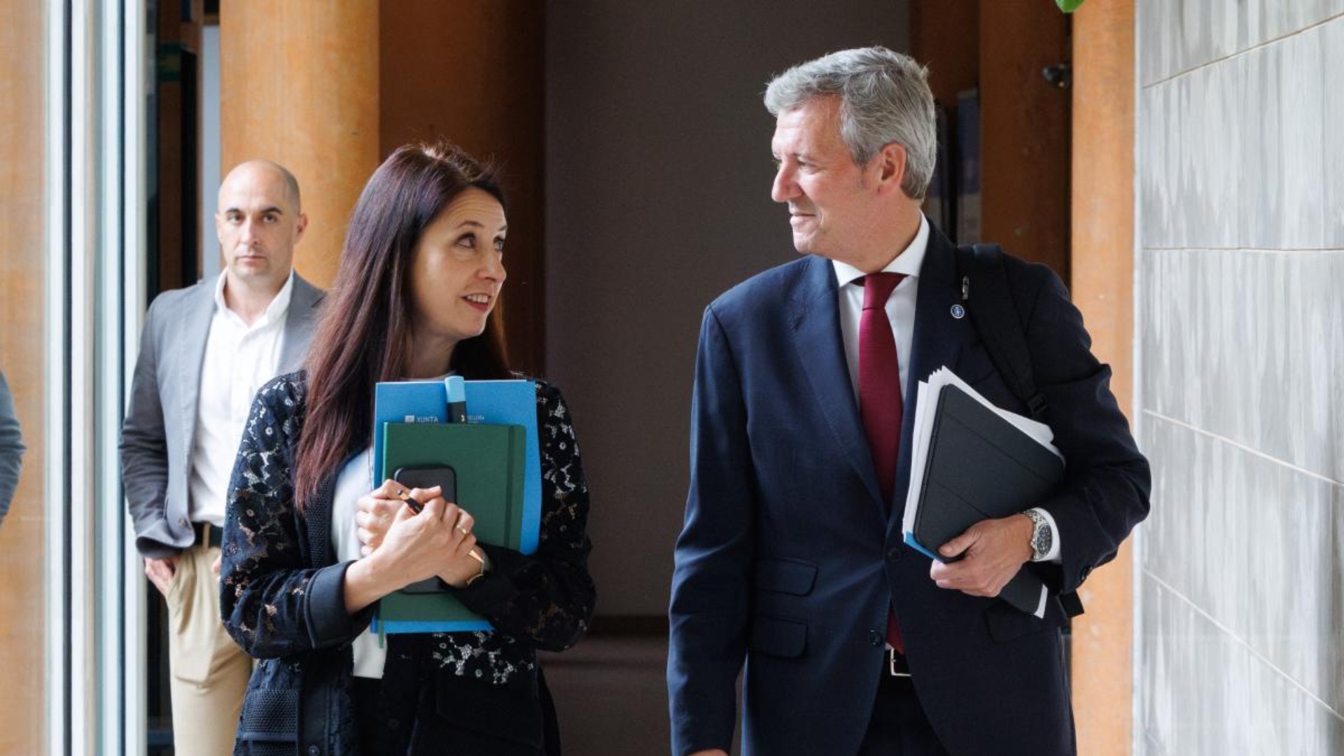 Alfonso Rueda presidente Xunta María José Gómez conselleira Medio Rural