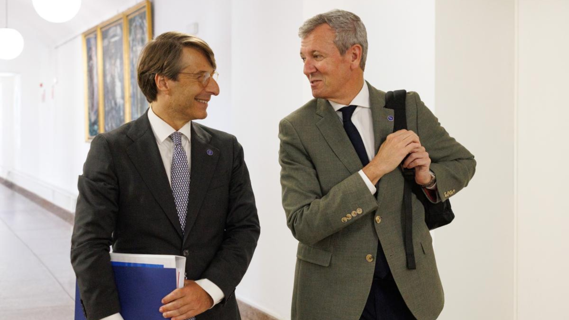 Alfonso Rueda presidente Xunta conselleiro Facenda Miguel Corgos