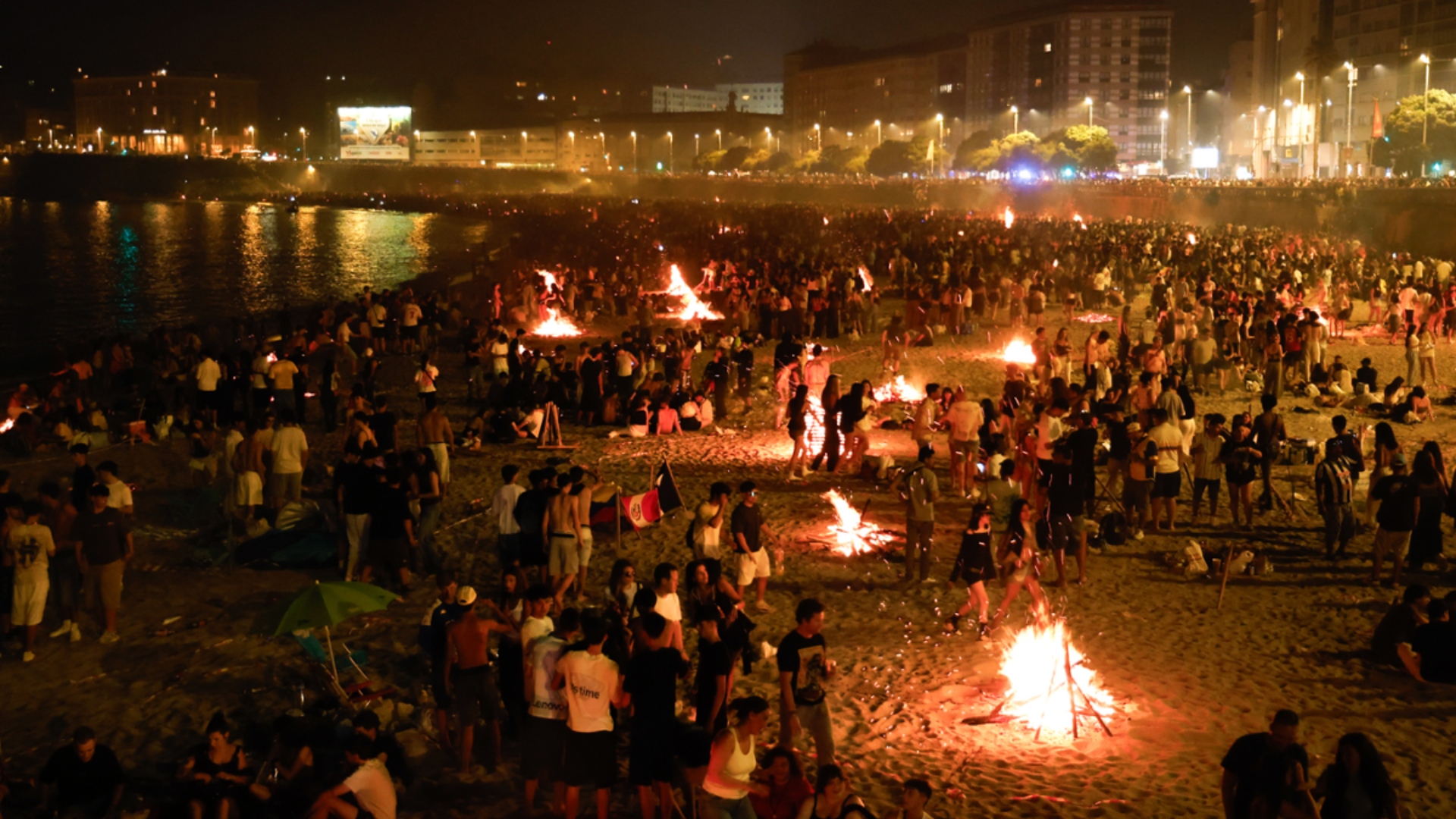 La noche de San Juan en A Coruña | CONCELLO DE CORUÑA
