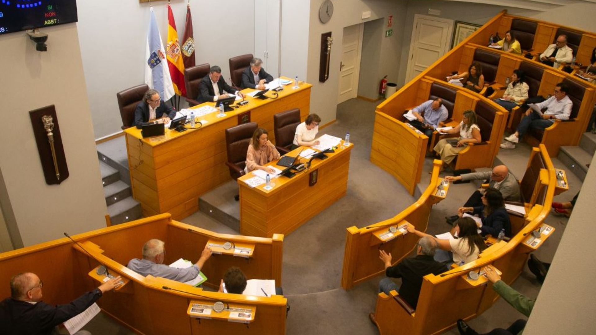 El pleno de la Deputación da Coruña | DEPUTACIÓN DA CORUÑA