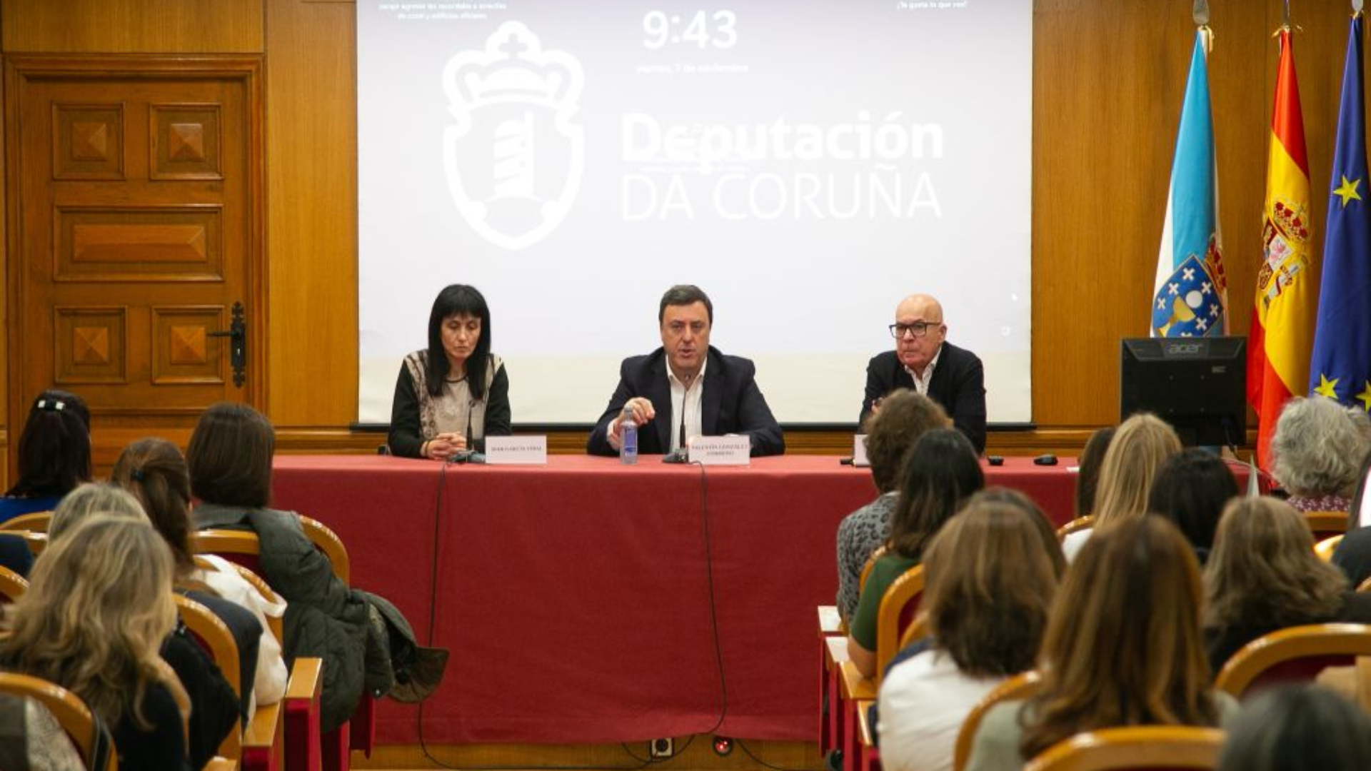 I Encontro dos Servizos Provincial dos Servizos Sociais Comunitarios, celebrado en Mariñán | Arquivo Deputación da Coruña