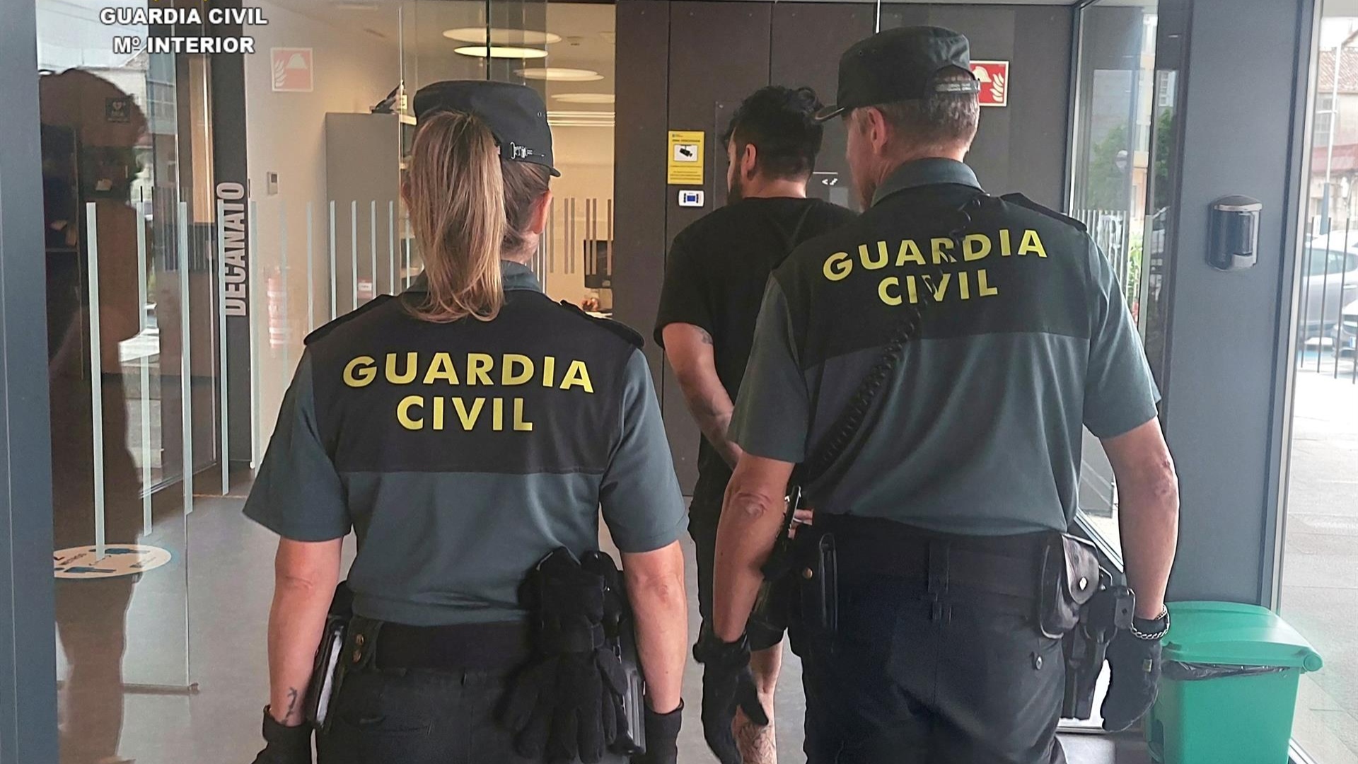 Guardia Civil Tui brasileño Interpol homicidio