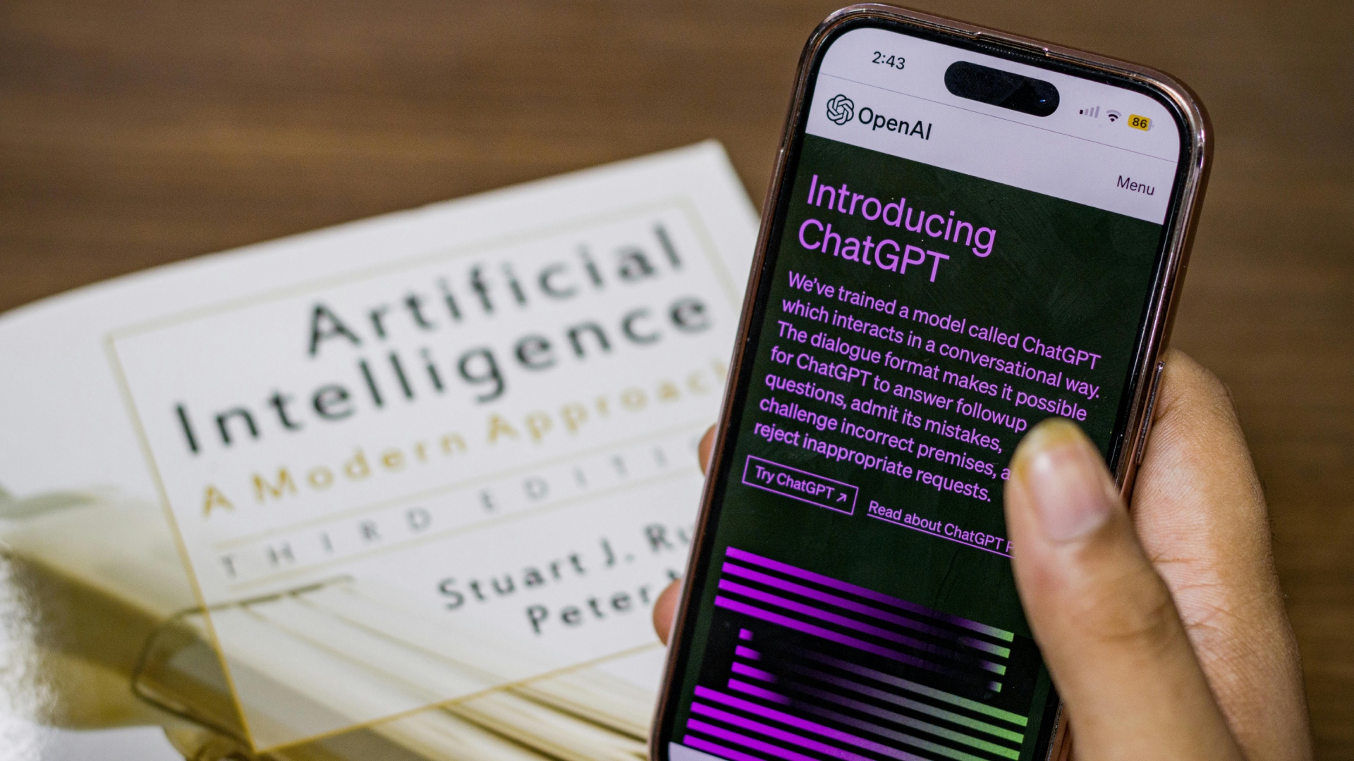 Inteligencia artificial archivo ChatGPT