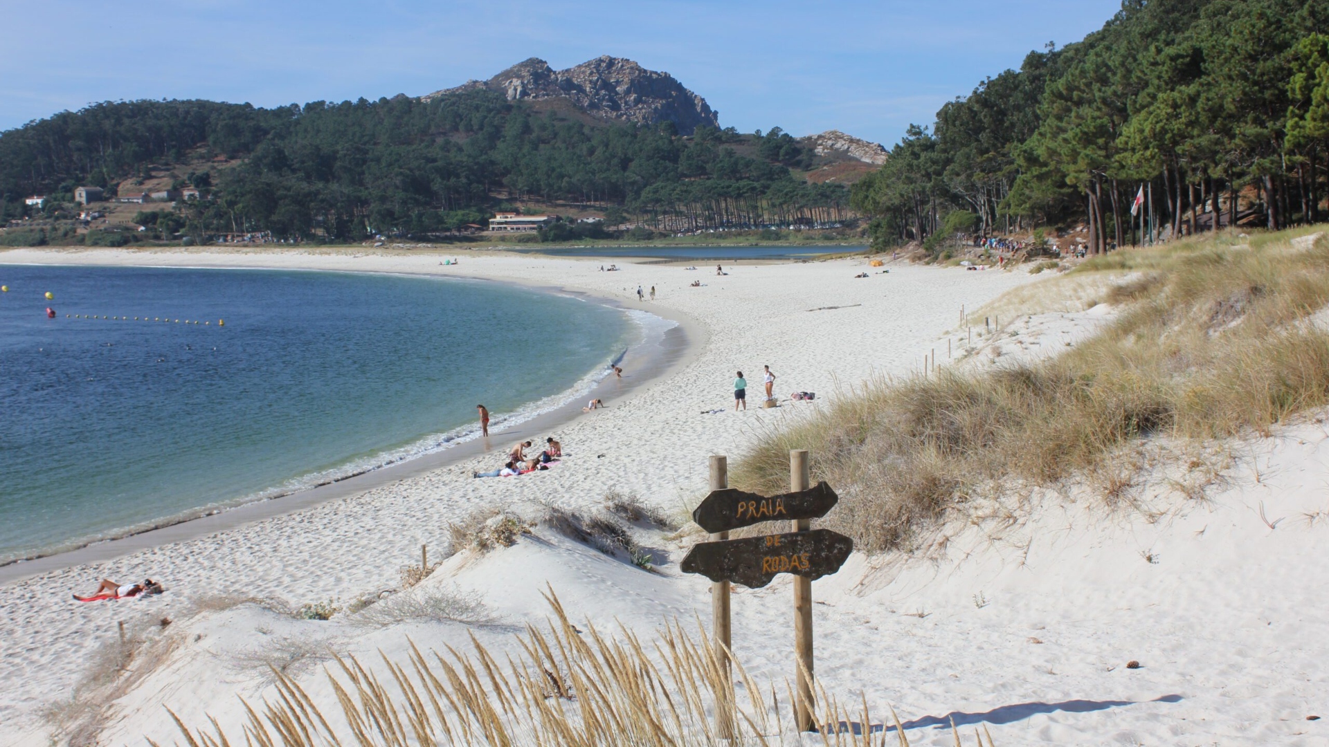 Imagen de archivo de la playa de Rodas, en las Illas Cíes | TURISMO CÍES