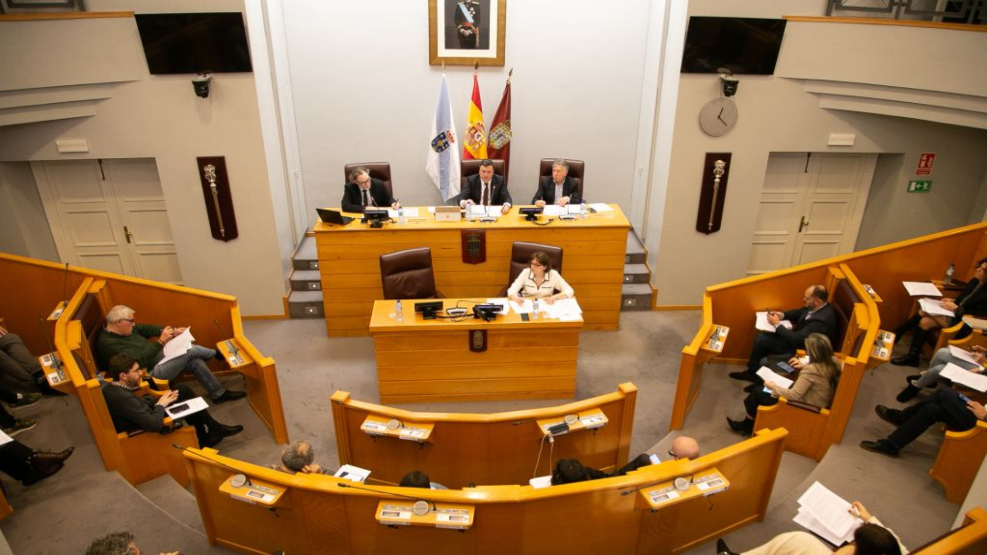 Pleno da Deputación da Coruña | Arquivo