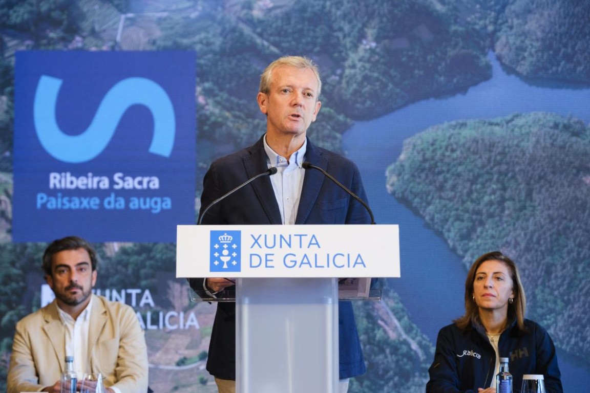 El presidente gallego anunció el proyecto en septiembre de 2024, durante una reunión de trabajo de su Gobierno en Sober.