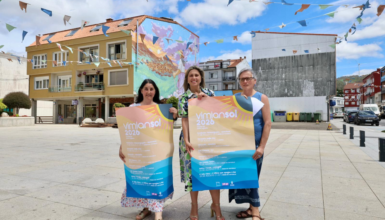 La programación reunirá música, circo, clown y teatro familiar en la Praza do Concello y el Castelo de Vimianzo con entrada libre.
