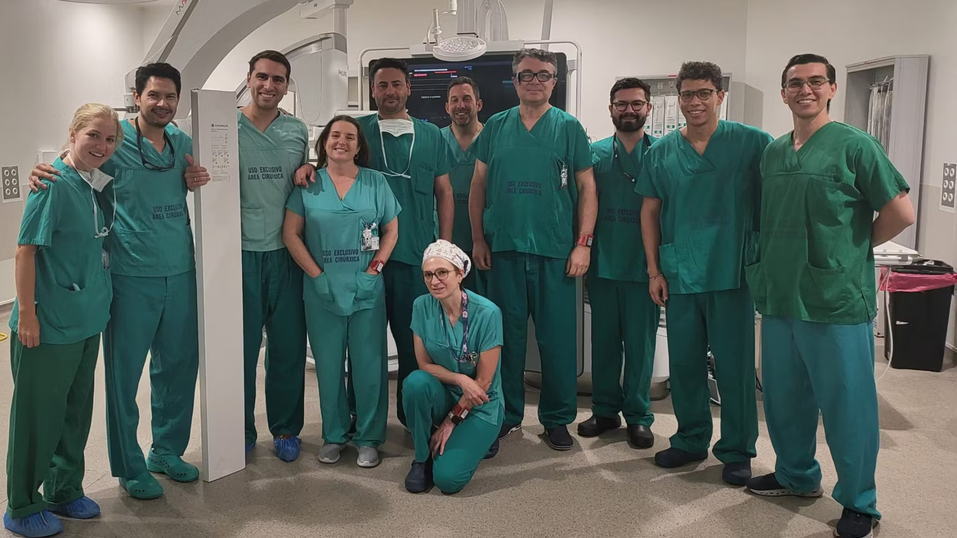 La Unidad de Cardiología Intervencionista del Hospital Álvaro Cunqueiro.