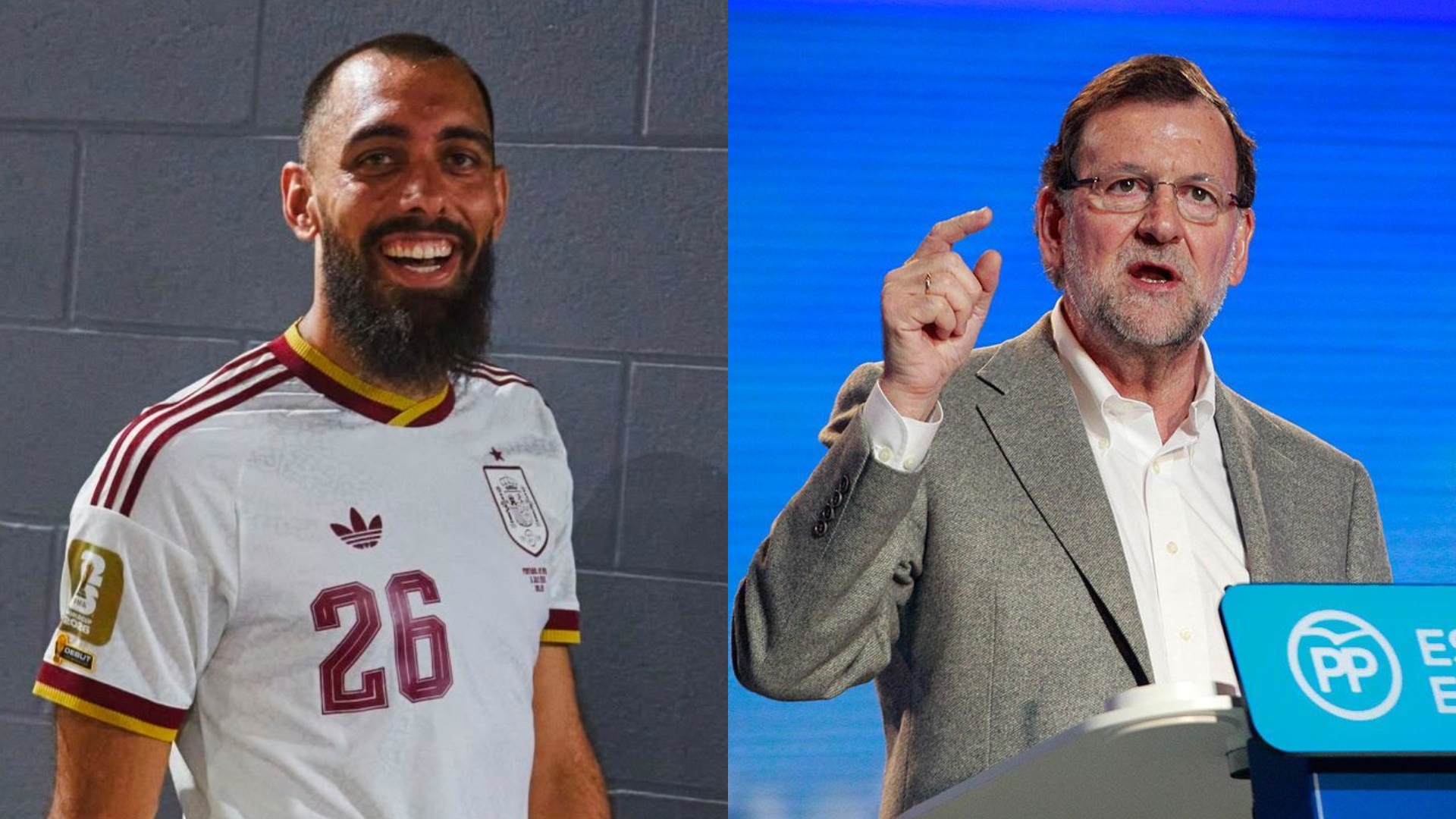 Borja Iglesias Mariano Rajoy (1)