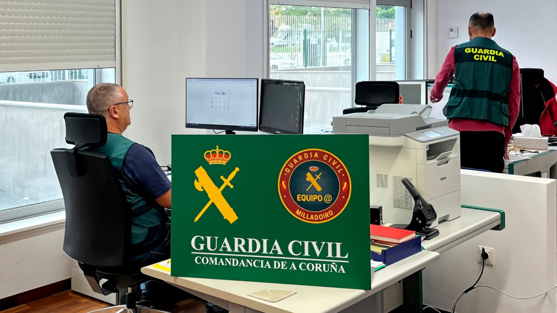 Guardia Civil Lightcall Equipo @Milladoiro
