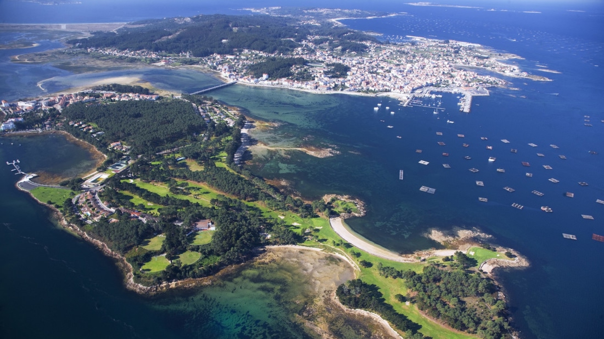 Imagen de archivo de A Illa da Toxa, en O Grove | TURISMO DE GALICIA