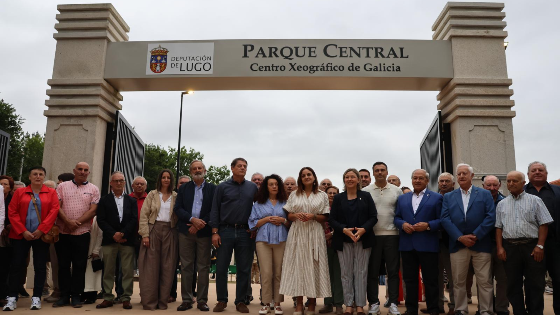 Imaxe da inauguración Parque Central de Galicia | Deputación de Lugo