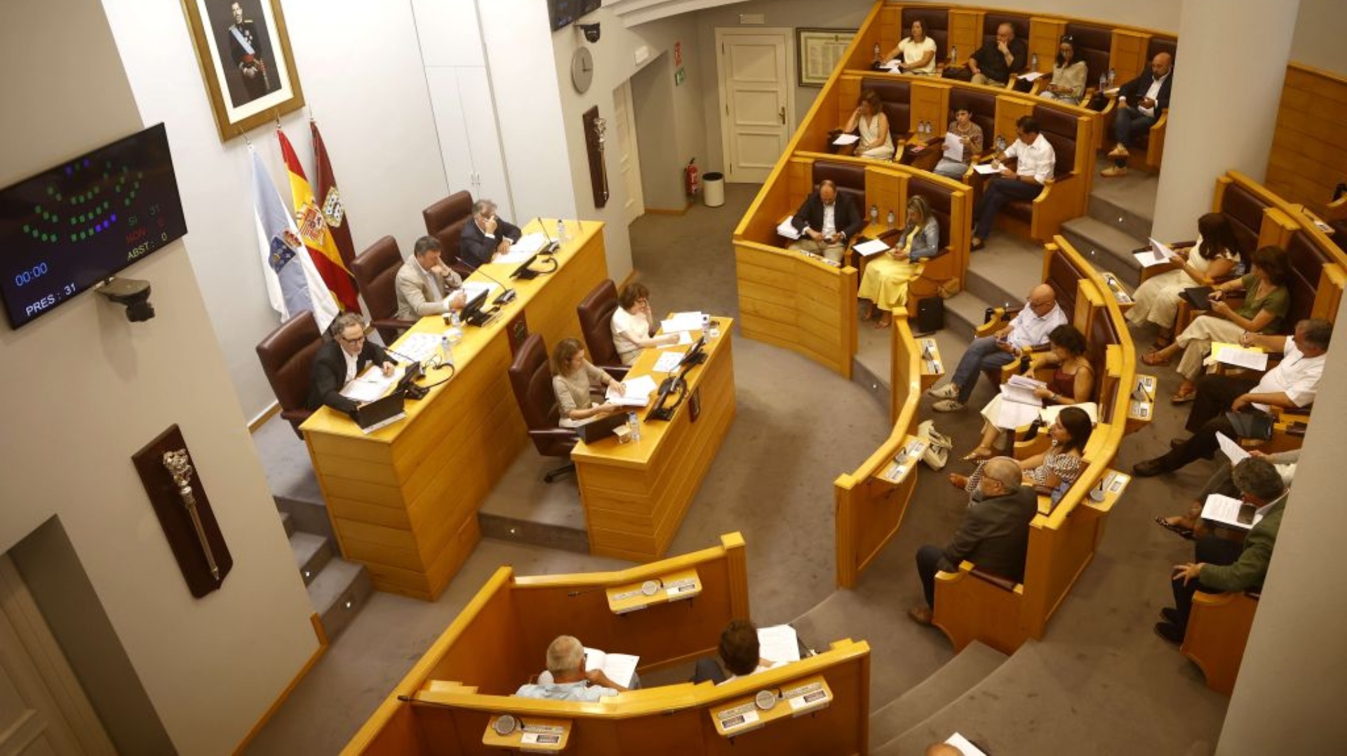 Pleno Deputación da Coruña