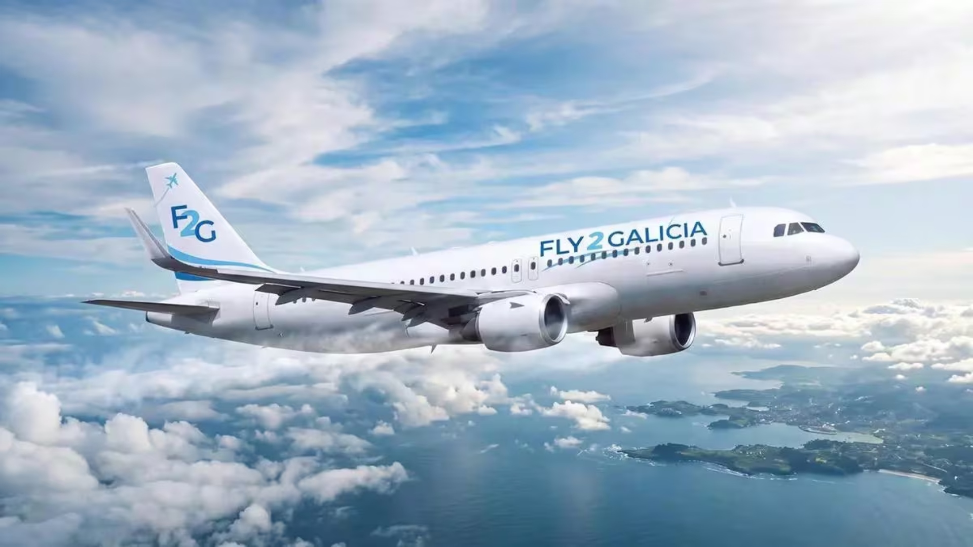 Fly2Galicia aerolínea Santiago