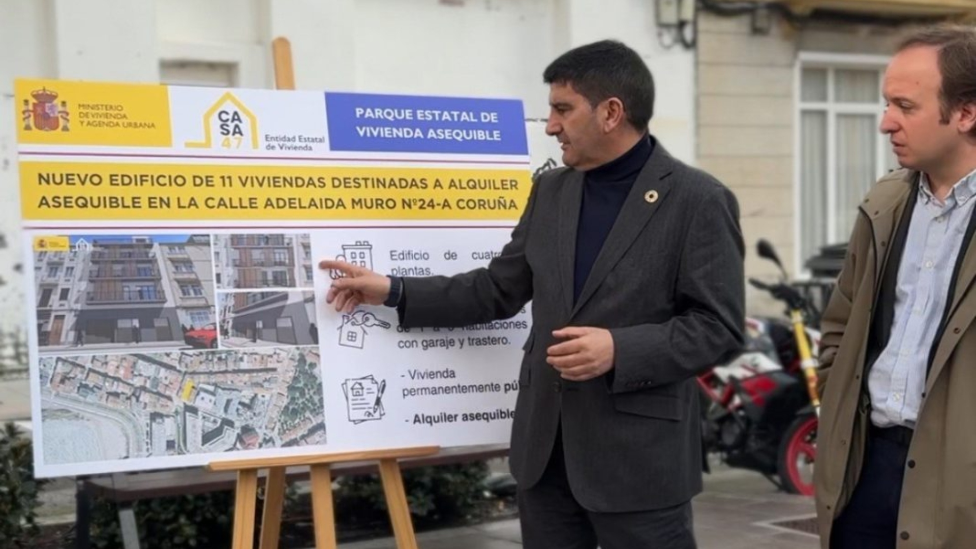 Pedro Blanco delegado Gobierno Galicia alquiler asequible