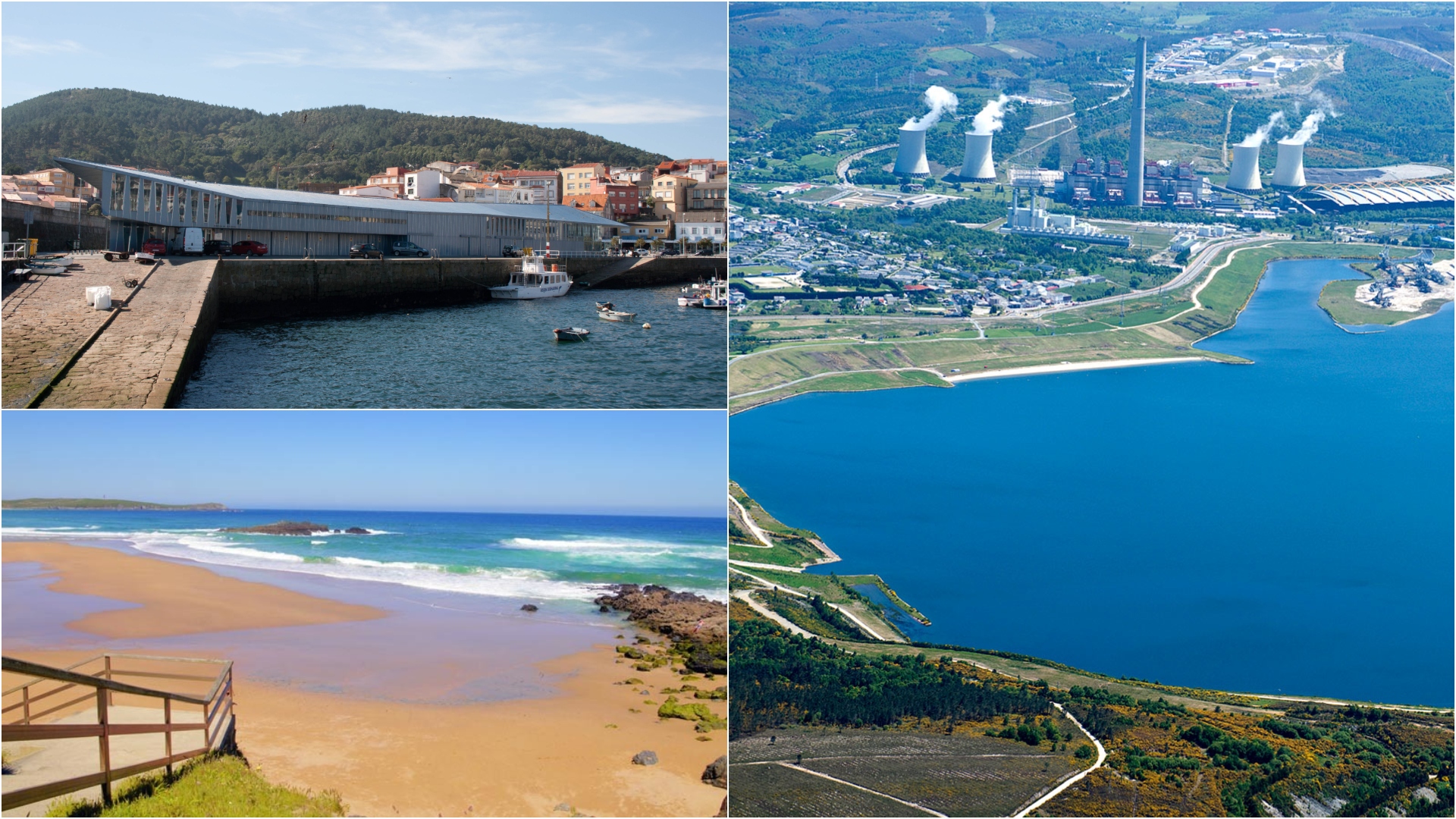 Praia da Frouxeira Valdoviño Lonxa Fisterra Lago das Pontes