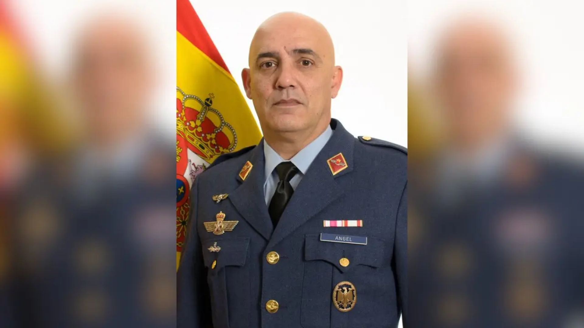 El subteniente del 43 Grupo del Ejército del Aire y del Espacio José Ángel Fernández | @EjercitoAire