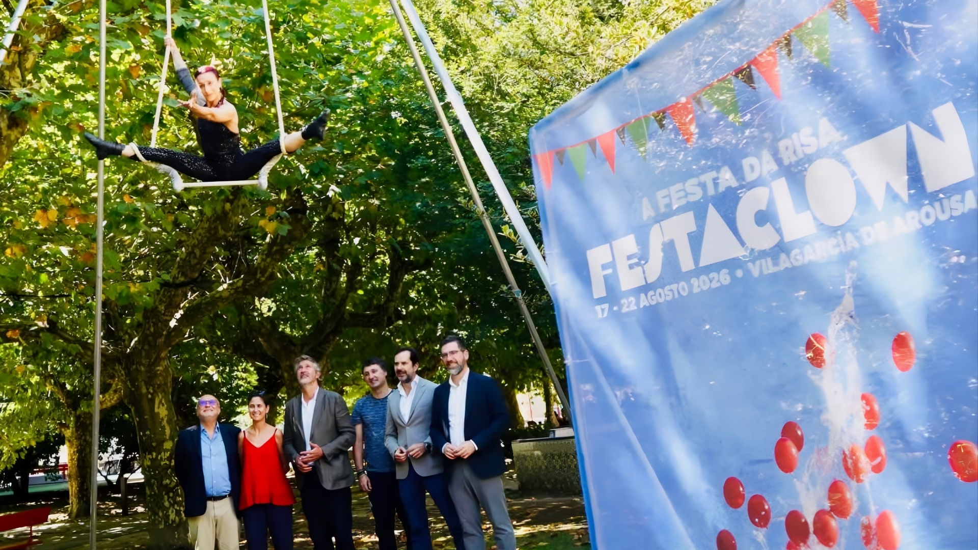 Imaxe da presentación do Festaclown | Concello de Vilagarcía de Arousa
