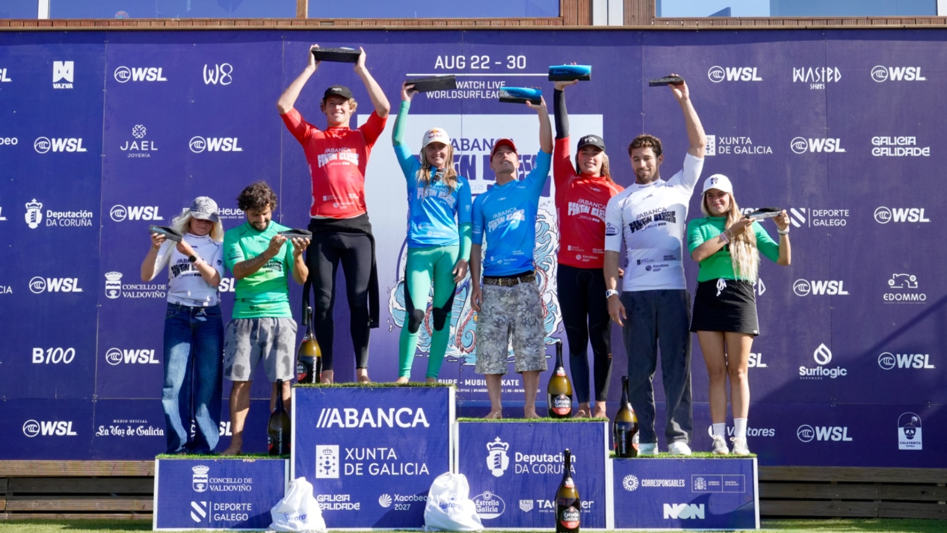 Abanca Pantín Classic Galicia Pro 2026 Ryan Kainalo Sierra Kerr QS 6000 International World Surf