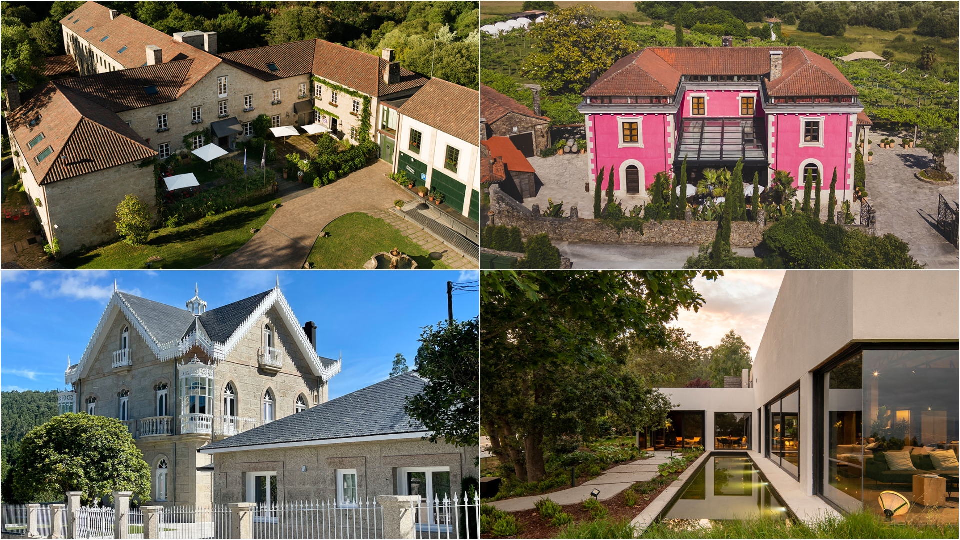 Llaves Michelín Galicia A Quinta da Auga Casa Beatniz Villa Boutique 1880 Pepe Vieira