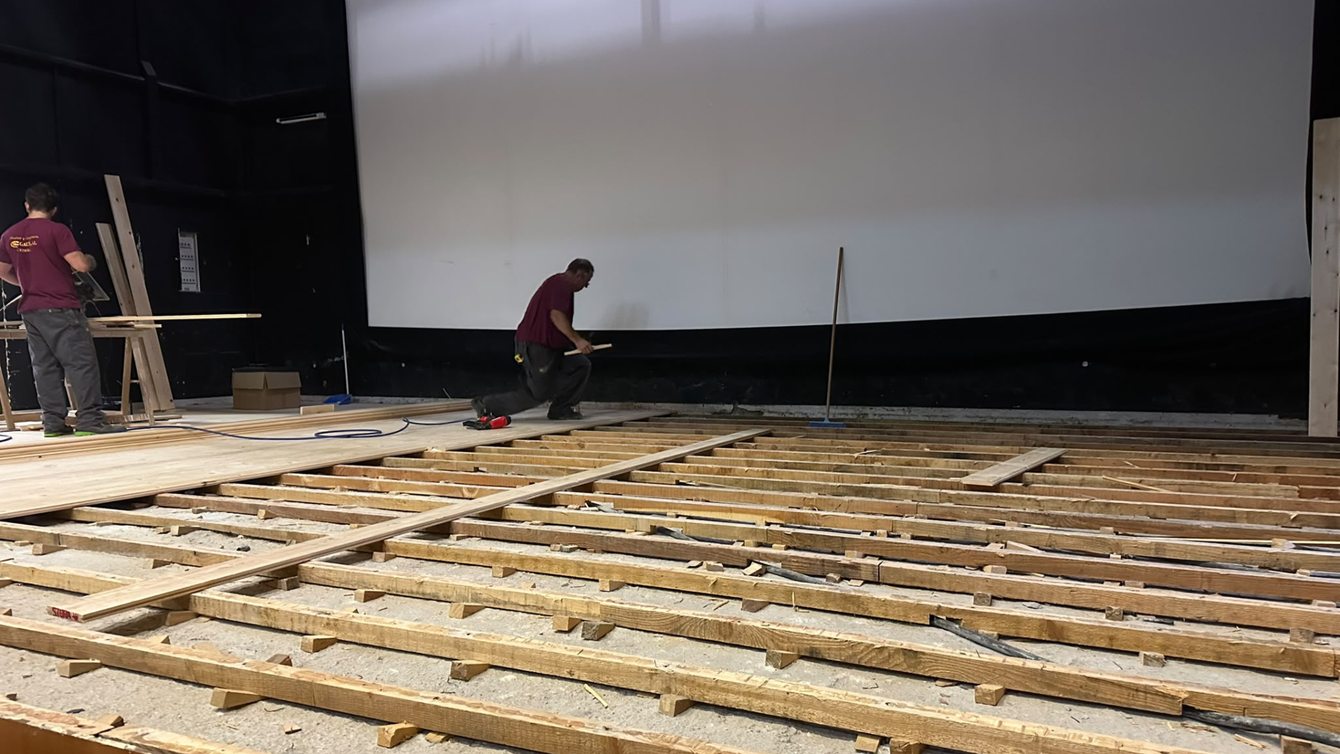 Imaxes da obra do Auditorio Municipal | Concello de Cedeira