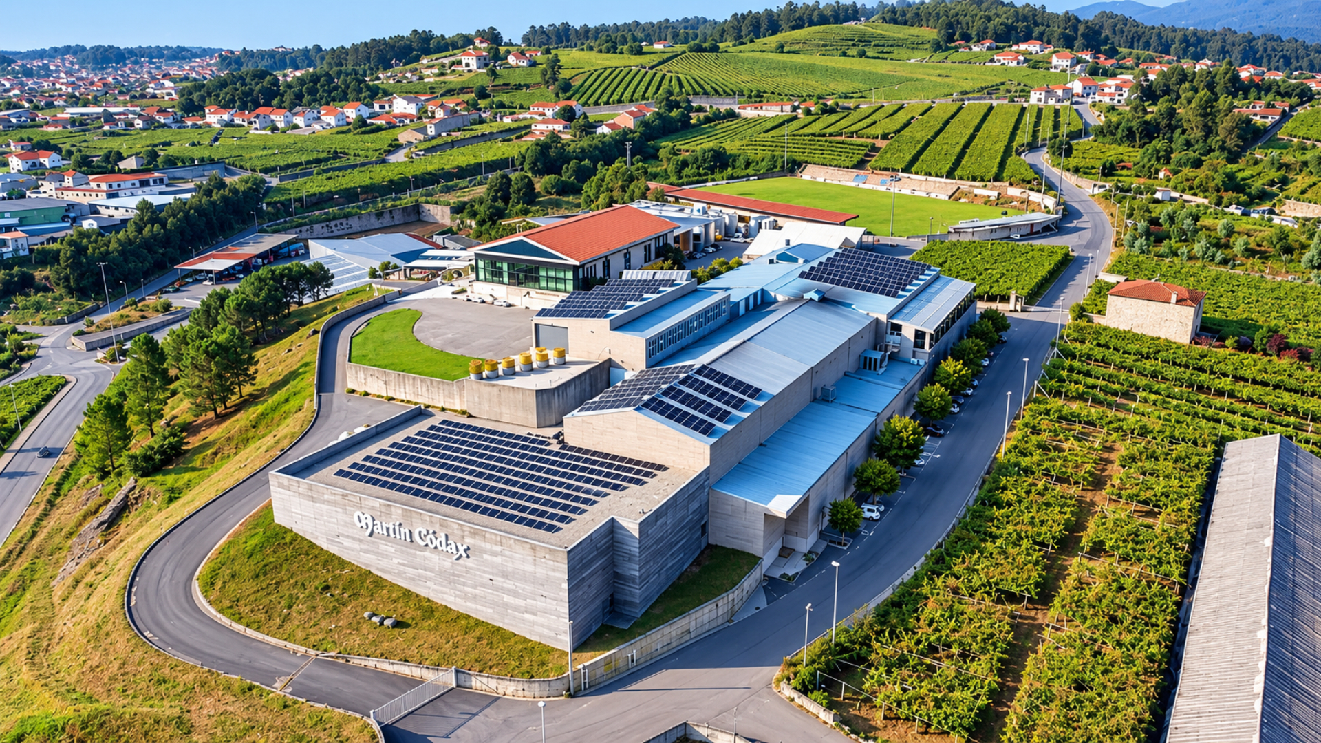 Imagen de archivo de las Bodegas Martín Codax, en Cambados | MARTÍN CODAX