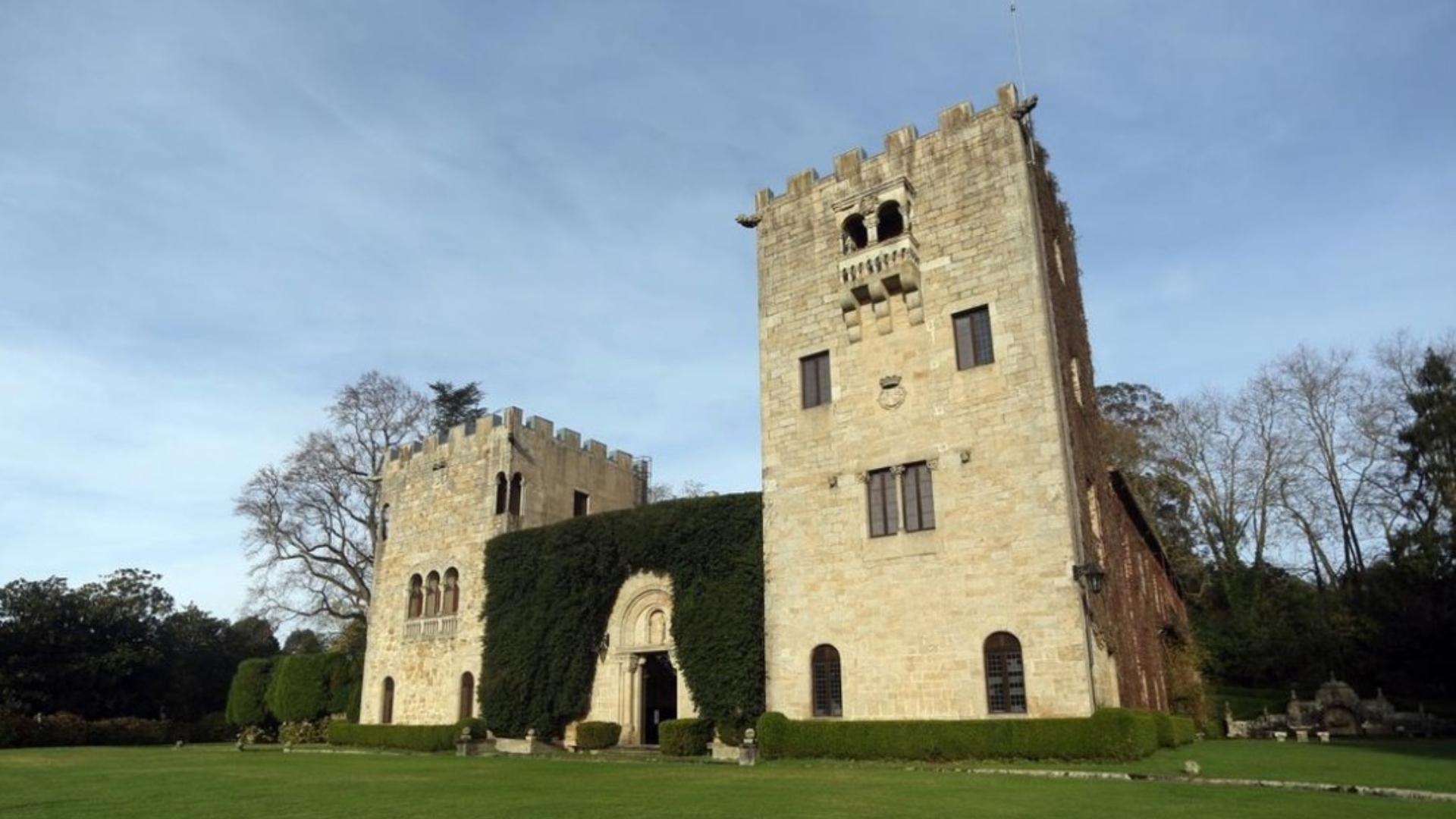 O exterior do Pazo de Meirás | @PAZOMEIRASCONSERUB