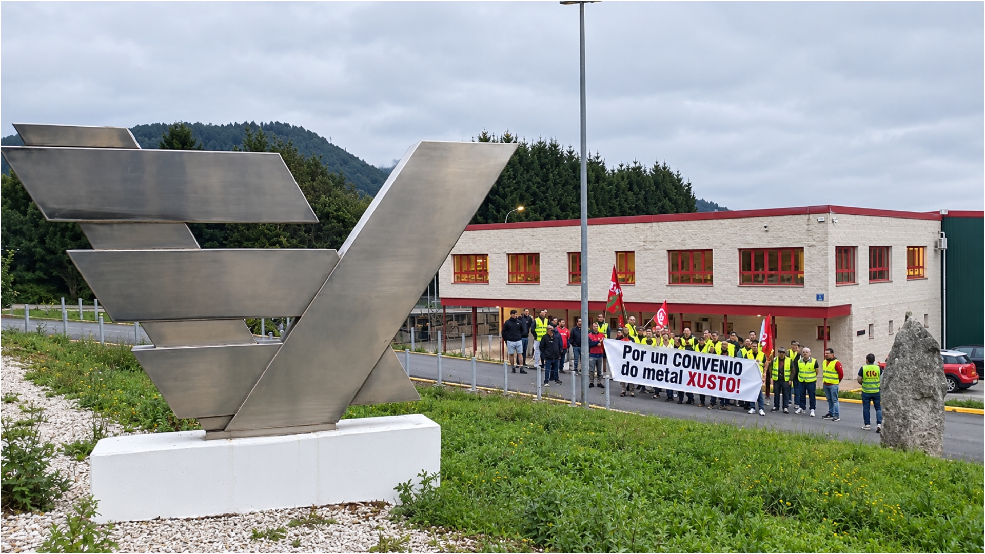 Huelga metal Lugo